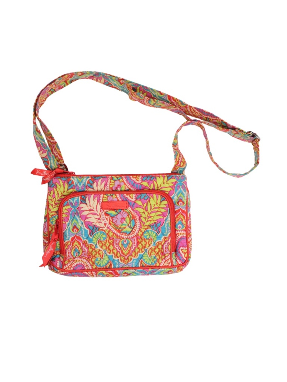 Vera Bradley Small Multicolor Paisley Crossbody Shoulder Bag Floral